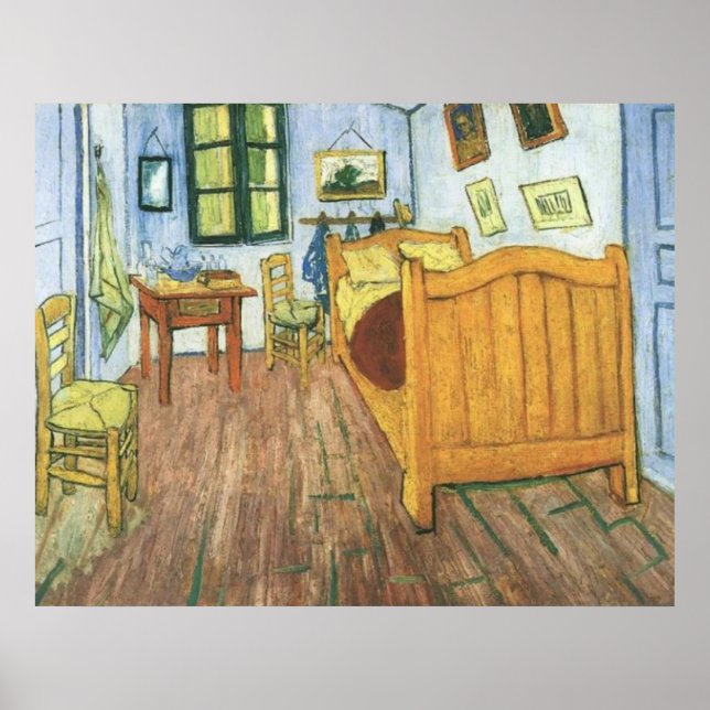 Van Gogh's Bedroom in Arles Poster (Vorne)