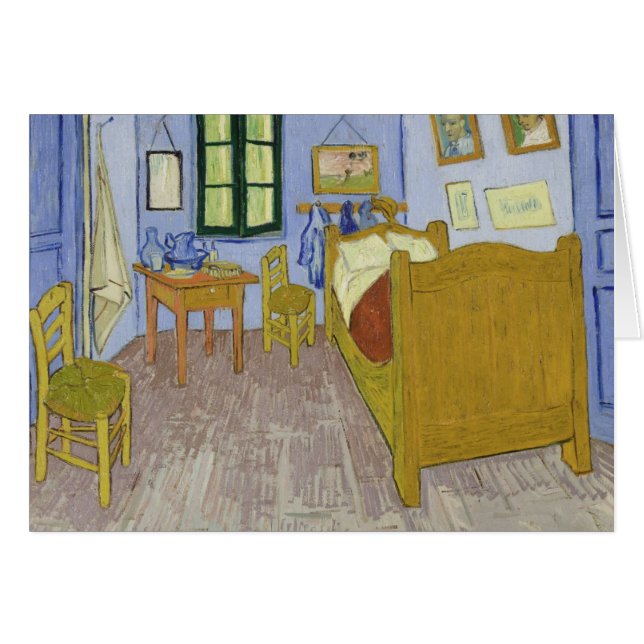 Van Gogh's Bedroom in Arles von Vincent Van Gogh (Vorderseite (Horizontal))