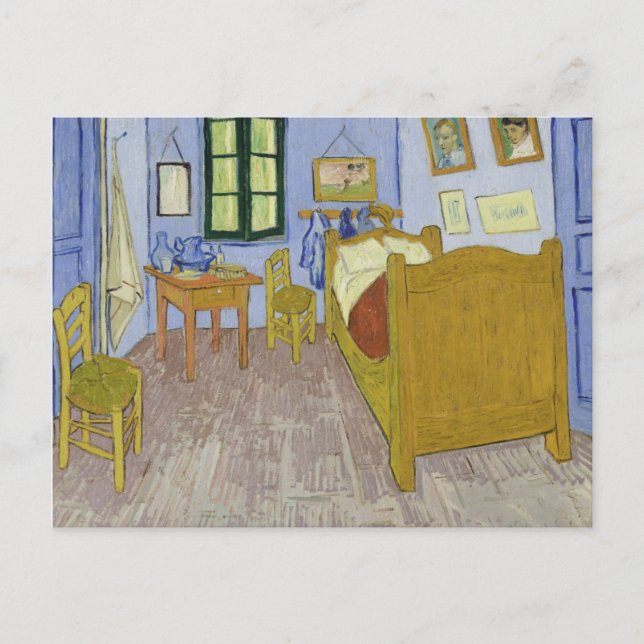 Van Gogh's Bedroom in Arles von Vincent Van Gogh Postkarte (Vorderseite)