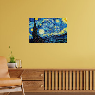Van Goghs berühmtes Gemälde, Sternennacht Poster