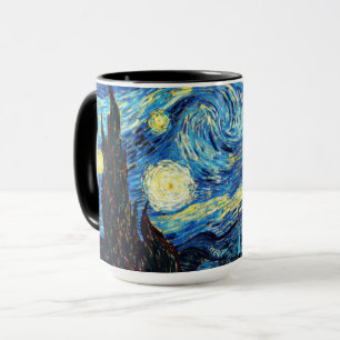 Van Goghs berühmtes Gemälde, Sternennacht Tasse