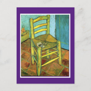 Van Gogh's Chair, Fine Art, Postkarte