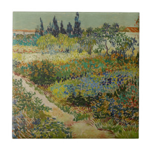 Van Gogh's Classic Painting Garden in Arles Fliese