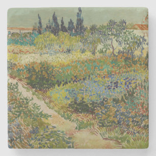 Van Gogh's Classic Painting Garden in Arles Steinuntersetzer