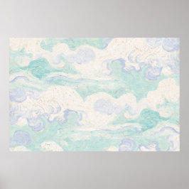 Van Goghs Himmelshintergrund Poster