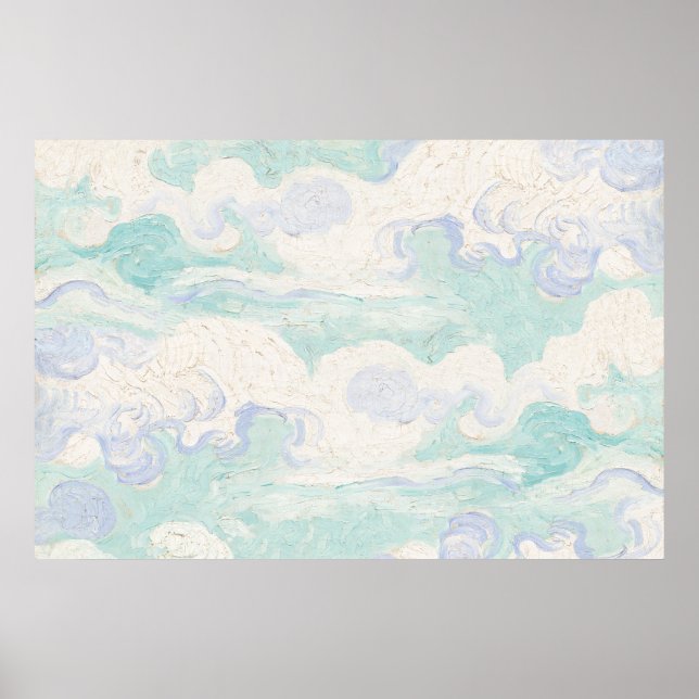 Van Goghs Himmelshintergrund Poster (Vorne)