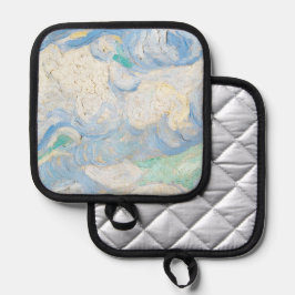 Van Goghs Himmelshintergrund Topflappen