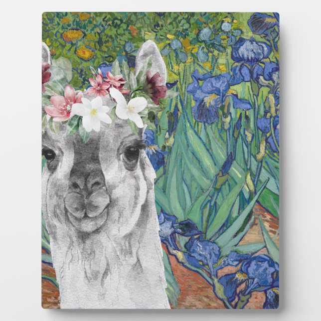 Van Gogh's Ire und der Extravagante Llama Fotoplatte (Vorderseite)