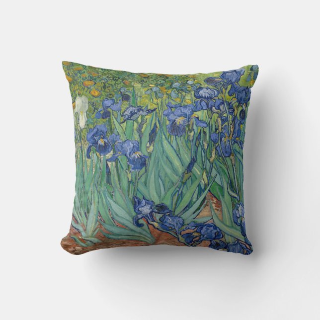 Van Gogh's irisches Drehkissen Kissen (Vorderseite)