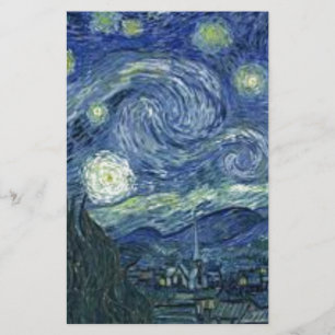 Van Goghs Nacht Briefpapier
