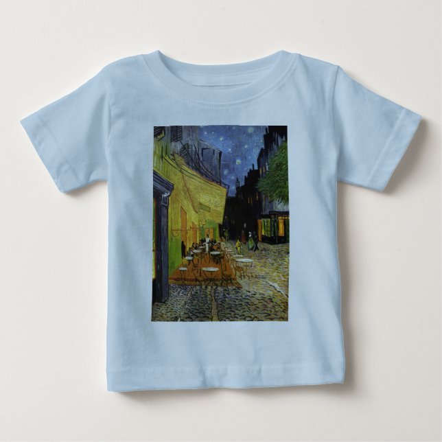 Van Gogh's Night Cafe Baby T-shirt (Vorderseite)