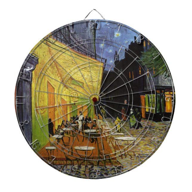 Van Gogh's Night Cafe Dartscheibe (vorne)