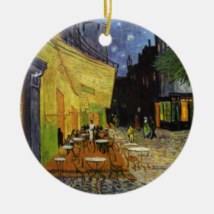 Van Gogh's Night Cafe Keramikornament
