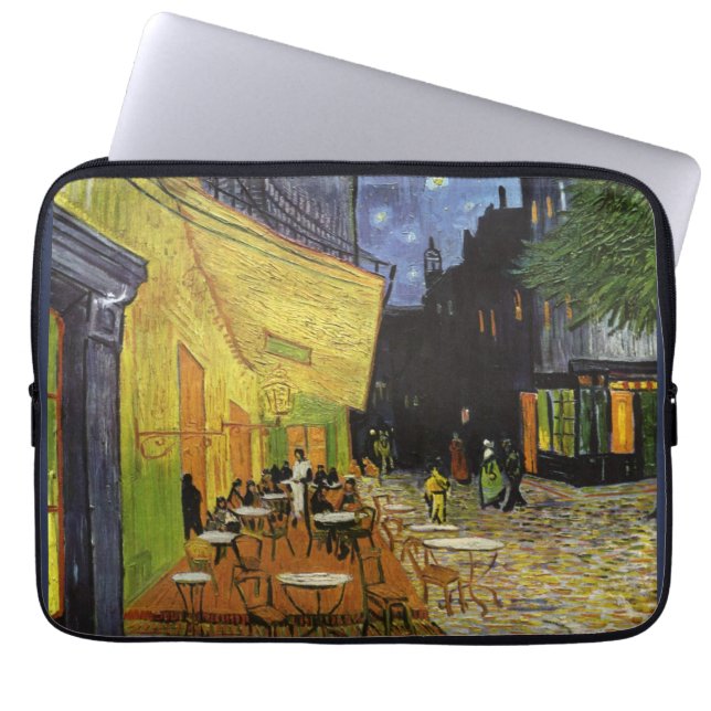Van Gogh's Night Cafe Laptopschutzhülle (Vorderseite)