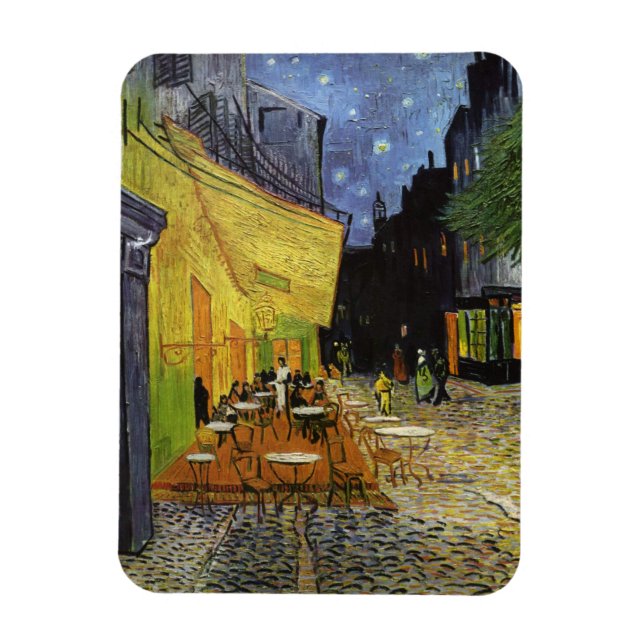 Van Gogh's Night Cafe Magnet (Vertikal)