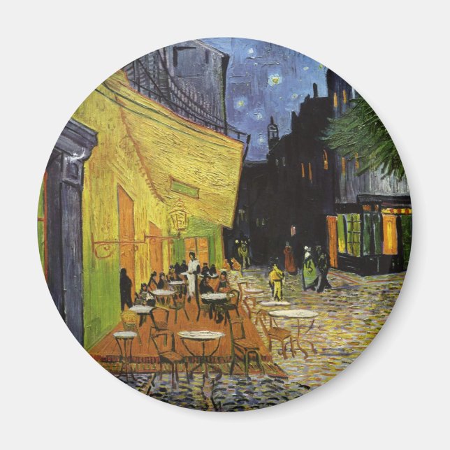 Van Gogh's Night Cafe Magnet (Vorne)