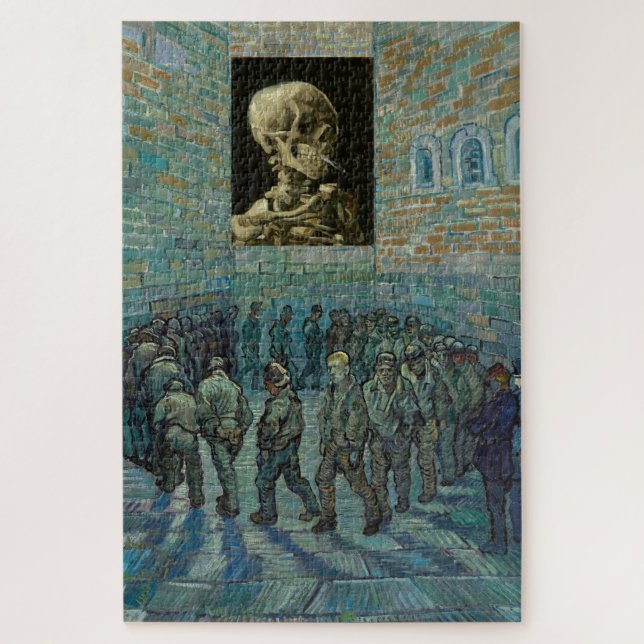 Van Gogh's Reimage Skelettgefängner üben (Vertikal)