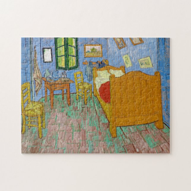 Van Gogh's Schlafzimmer in Arles Malerei Art (Horizontal)