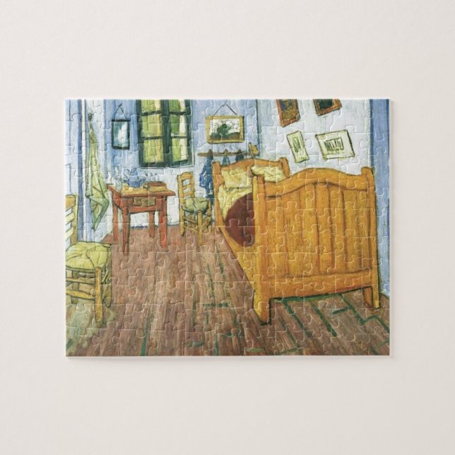Van Gogh's Schlafzimmer in Arles Malerei Art (Horizontal)