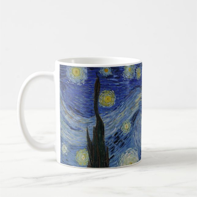 Van Gogh's Starry Night: Träumerei Kaffeetasse (Links)