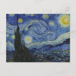 Van Gogh's Starry Night: Träumerei Postkarte