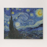 Van gogh's THE STARRY NIGHT<br><div class="desc">Solving puzzles helps reinforce existing connections between our brain cells. It also increases the generation of new relationships. This, in turn, improves mental speed and thought processes. Jigsaw puzzles are especially good for improving short-term memory. The night sky depicted by van Gogh in the Starry Night painting is brimming with...</div>