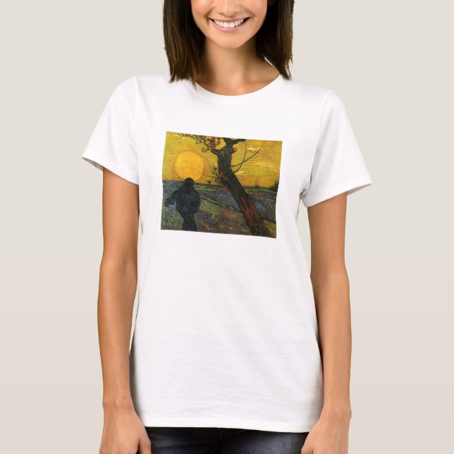 Van GoghSower mit Einstellungsun-T - Shirt (Vorderseite)