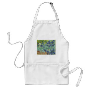 Van- GoghStillleben: Vase mit Iris Schürze