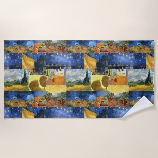 Van Goghtraummalerei-Kunst-Badetuch Strandtuch (Vorderseite)