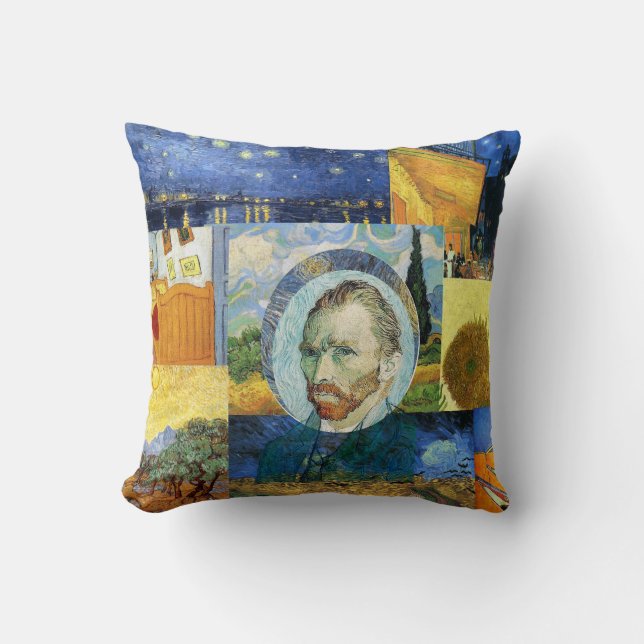 Van Goghtraummalerei-Kunst-Kissen Kissen (Vorderseite)