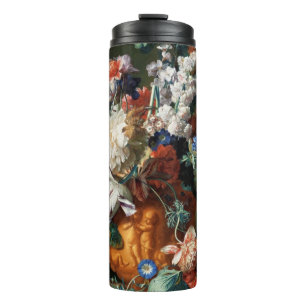Van Huysums Bouquet der Blumenkunsttrommel Thermosbecher