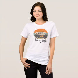 Van Life Abenteuer PawsT-Shirt Tri-Blend Shirt