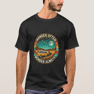 "Van Life Adventure T - Shirt - Erkunden Sie die W