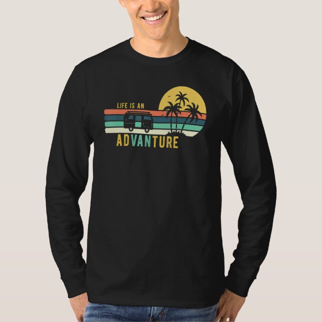 Van Life ist eine Andvanture - Vanlife Van Life T-Shirt (Vorderseite)