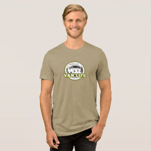 Van Life, Retro Mens Tri-Blend Shirt