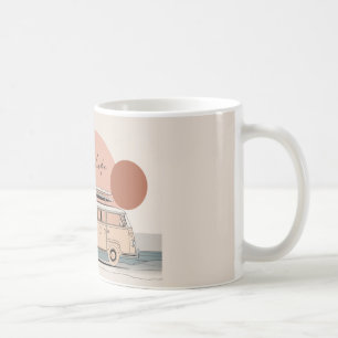 Van Life Surf Van – Retro-Strand-Camper-Aesthetic Kaffeetasse
