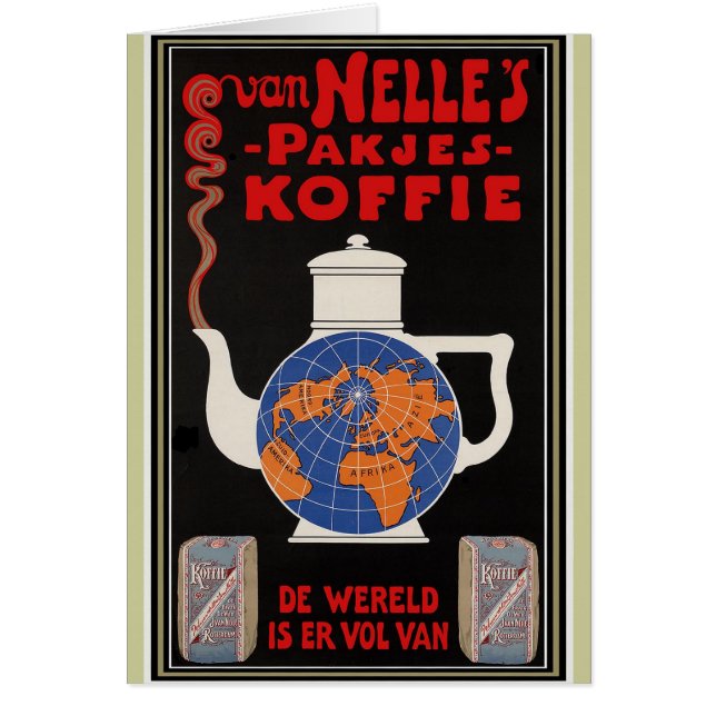 Van Nelles Coffee - Vintage Werbung (Vorne)