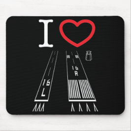 Van Nuys Airport Runways 16L und 16R - Mousepad