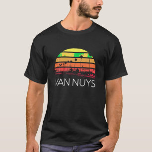 Van Nuys San Fernando Valley 818 Retro Vintag Cal T-Shirt