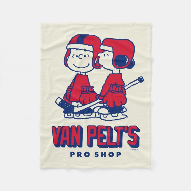 Van Pelts Hockey Club Pro Shop Muster Fleecedecke (Vorderseite)