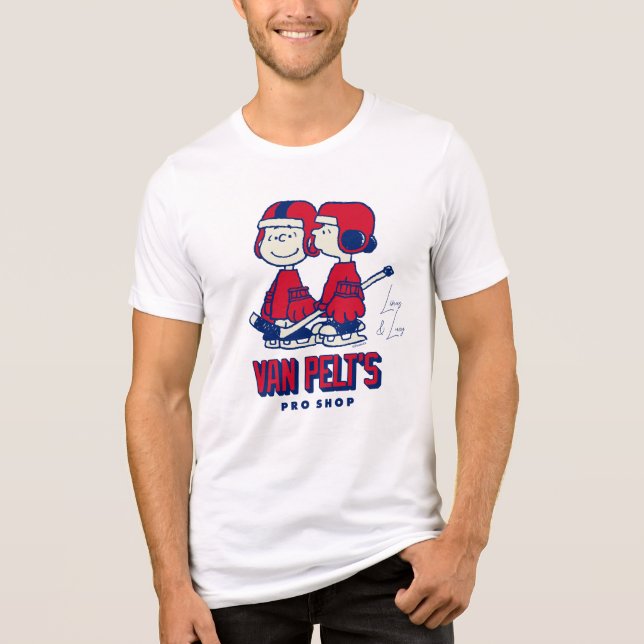 Van Pelts Hockey Club Pro Shop Muster Tri-Blend Shirt (Vorderseite)