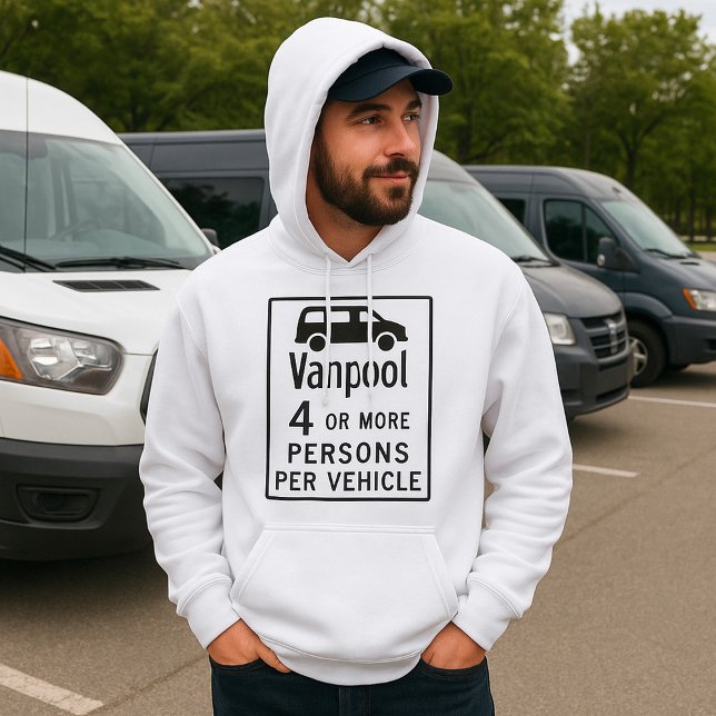 Van Pool Sign Hoodie (Von Creator hochgeladen)