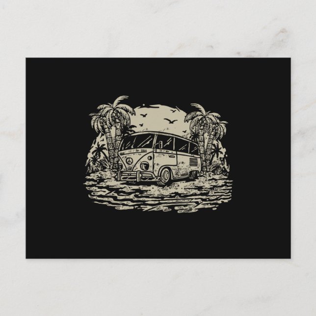 Van Travel Postkarte (Vorderseite)