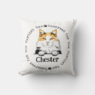 Van turc réservé pour le Coussin de chat - Custom