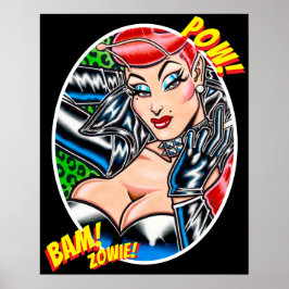 Vana DeVinyl™/Biker Jacket/Bam! Poster