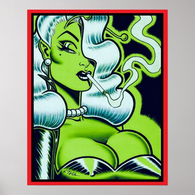 Vana DeVinyl™/Dangerous Dame Poster (Vorne)