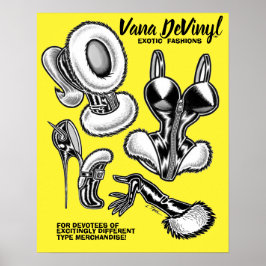 Vana DeVinyl™/Exotic Fashions Poster