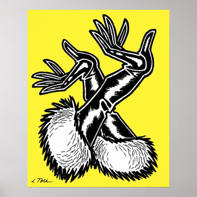 Vana DeVinyl™/Fun-Fur, PVC Gloves Poster (Vorne)