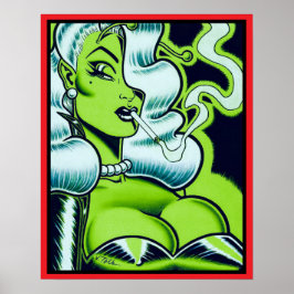 Vana DeVinyl™/Gefährliche Dame Poster