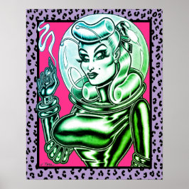 Vana DeVinyl™/Gummi Spacesuit Poster